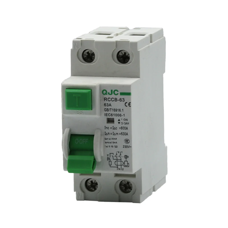  4P RCCB-63 остаточный ток автоматический выключатель AC 230V/415V 50/60Hz