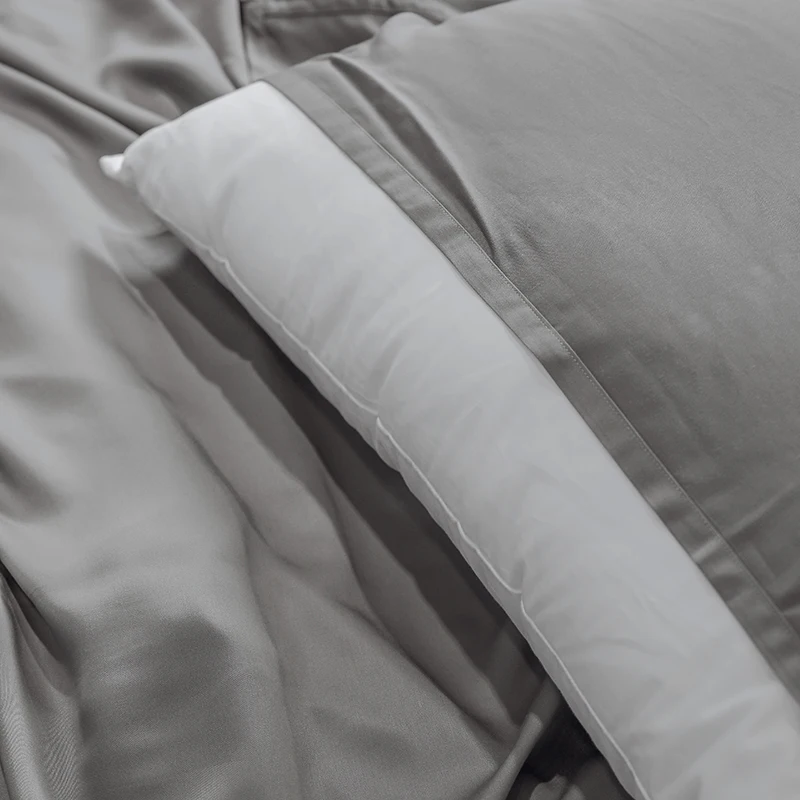 top quality customized style 300TC sateen bamboo viscose sleeping bag for traveling and hotel factory wholesale with good price