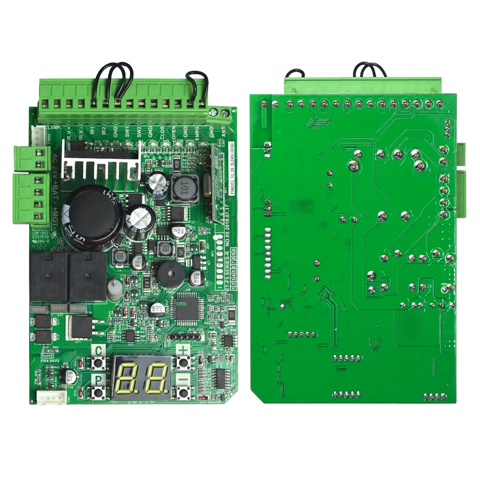 FORESEE F550M/G Original Sliding Gate Opener PCB Motherboard Circuit Board DC24V Circuit Control Panel