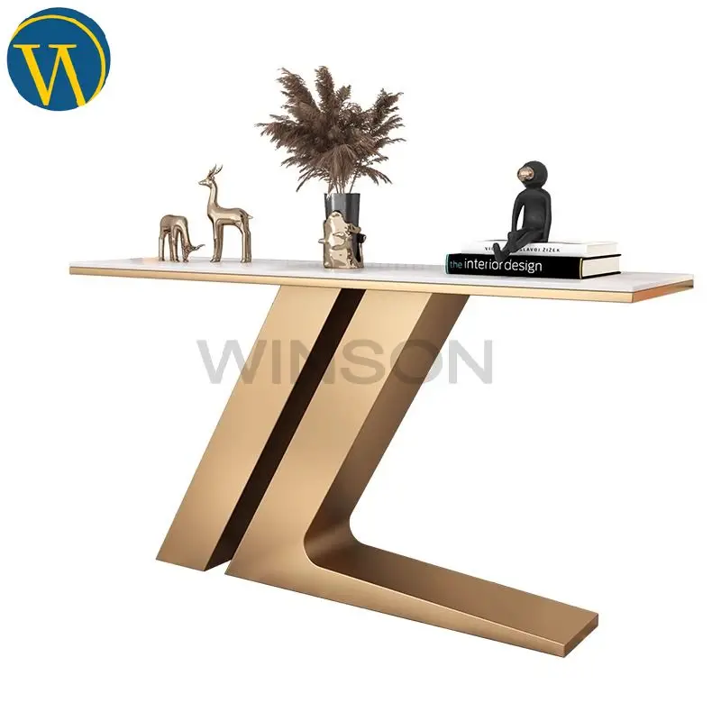 2024 latest large storage elegant hallway french wood white console tables with drawers