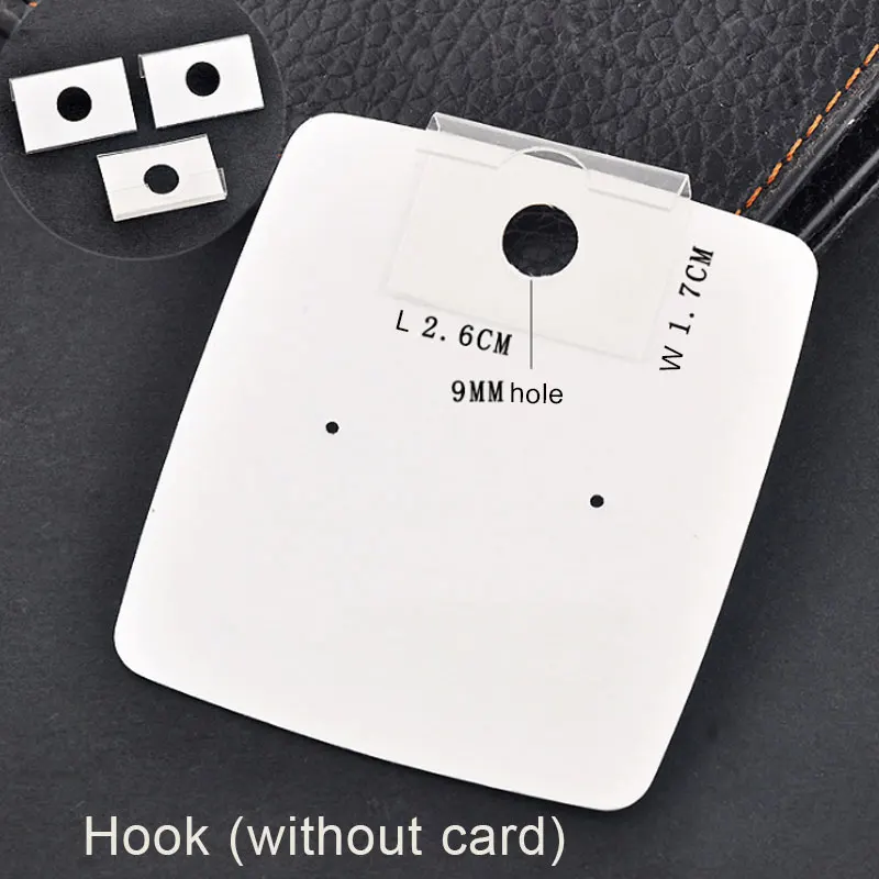 Earring Custom Logo Display Printing Paper Hanging Earrings And Necklace Multi Hole Personalize Jewelry Card