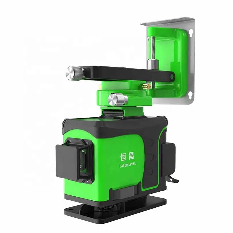 3*360 3D Auto Laser Level Pro 12 lines Green Rotary Outdoor Indoor Laser Land Cross Line Leveling System