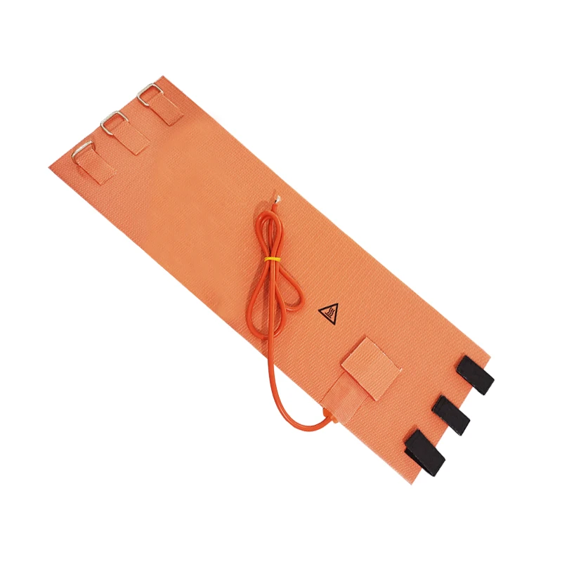12V heater Customized Heating Elements Silicone Heater Flat Heating Element For Industrial