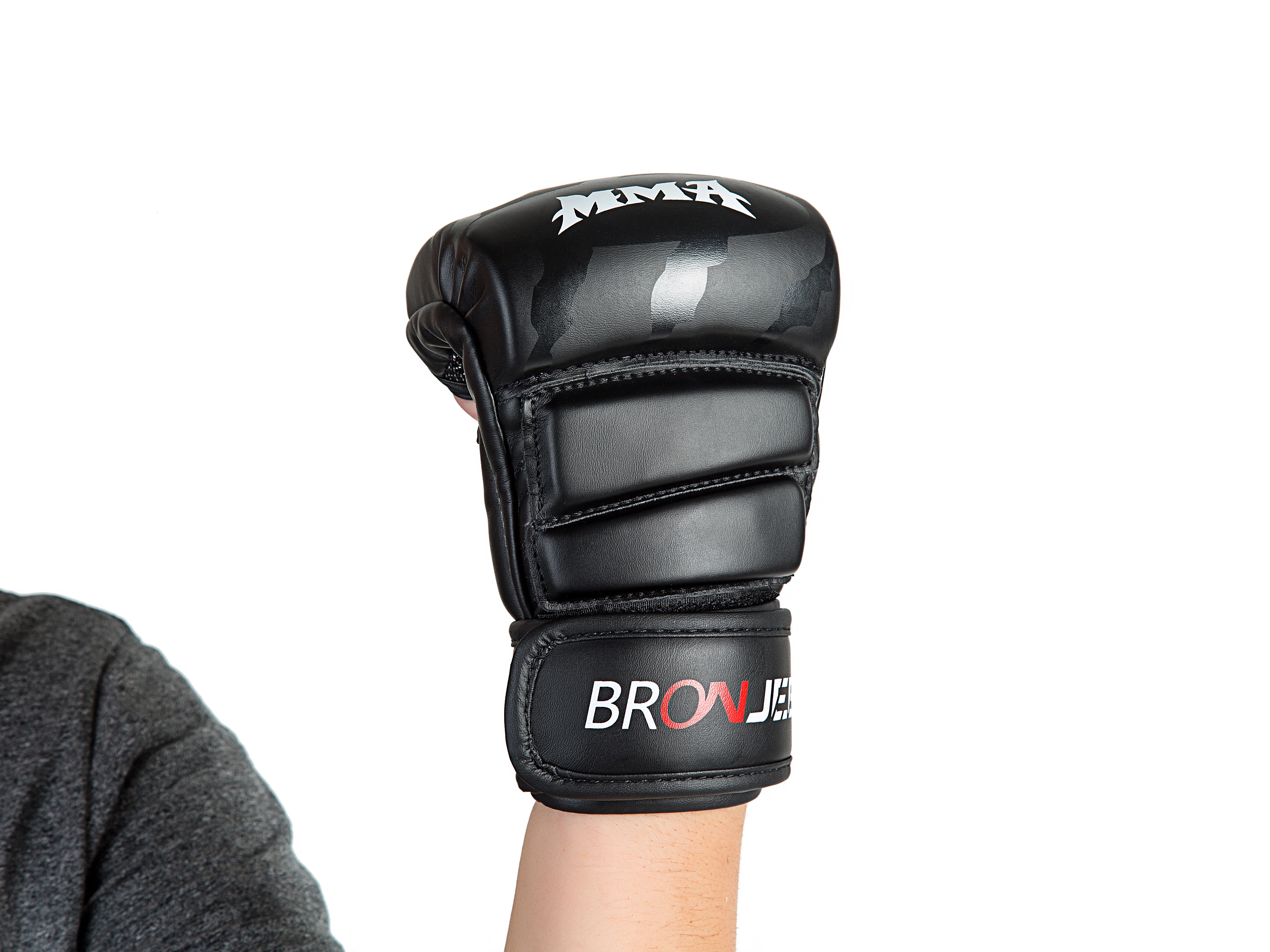 PU Leather MMA kicking UFC Sparring Grappling Fight Punch Mitts Training custom mma Glove