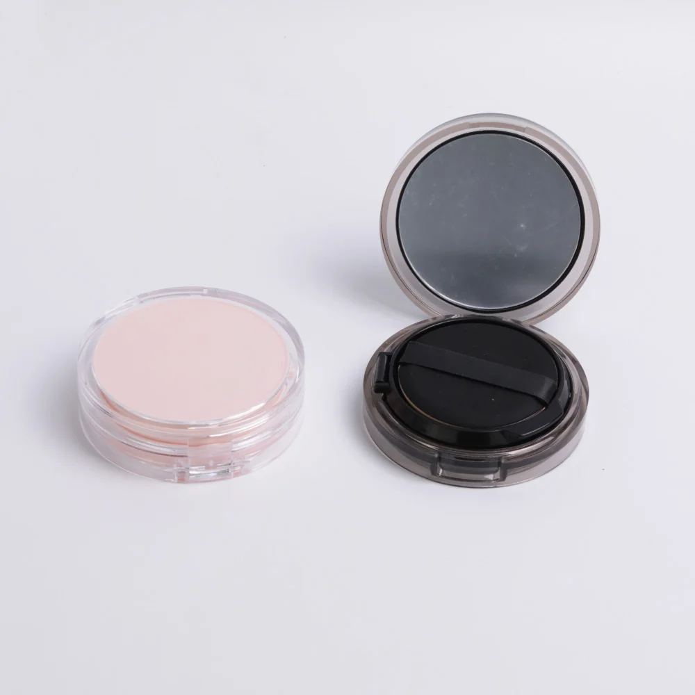 Creative Empty Foundation Powder Box Compact BB Cream Pressed Powder Box Air Cushion Case With Puff