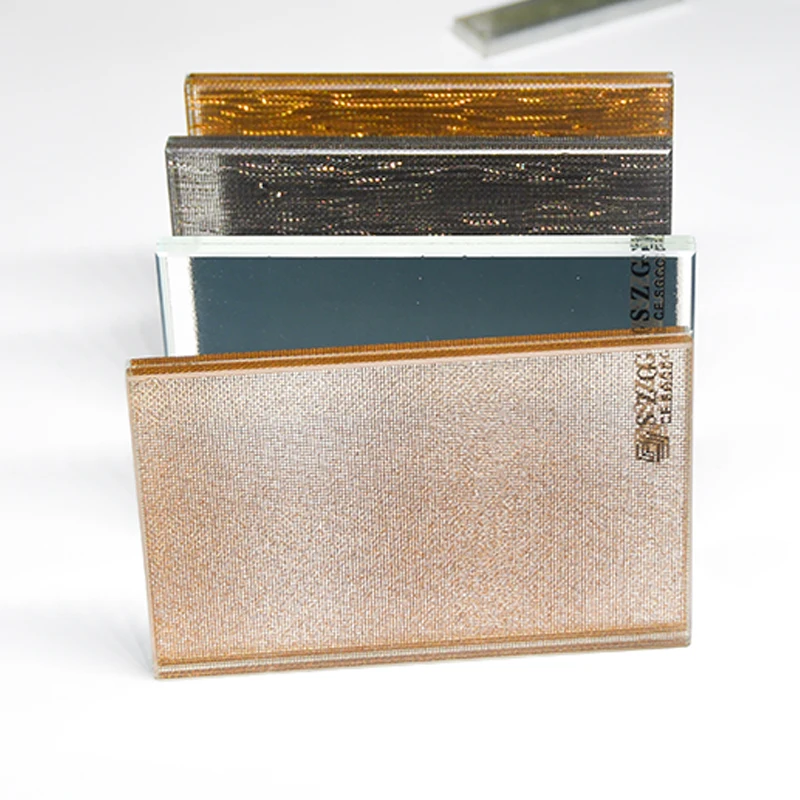 China Glass Supplier Fabric Laminated Glass Decorative Fabric Metal Mesh Fabric for glass laminated