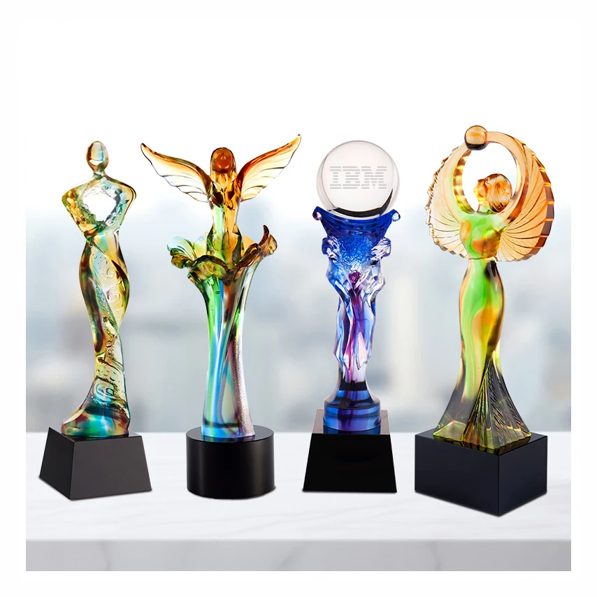 Jadevertu goddess series trophy custom figure award trofeos