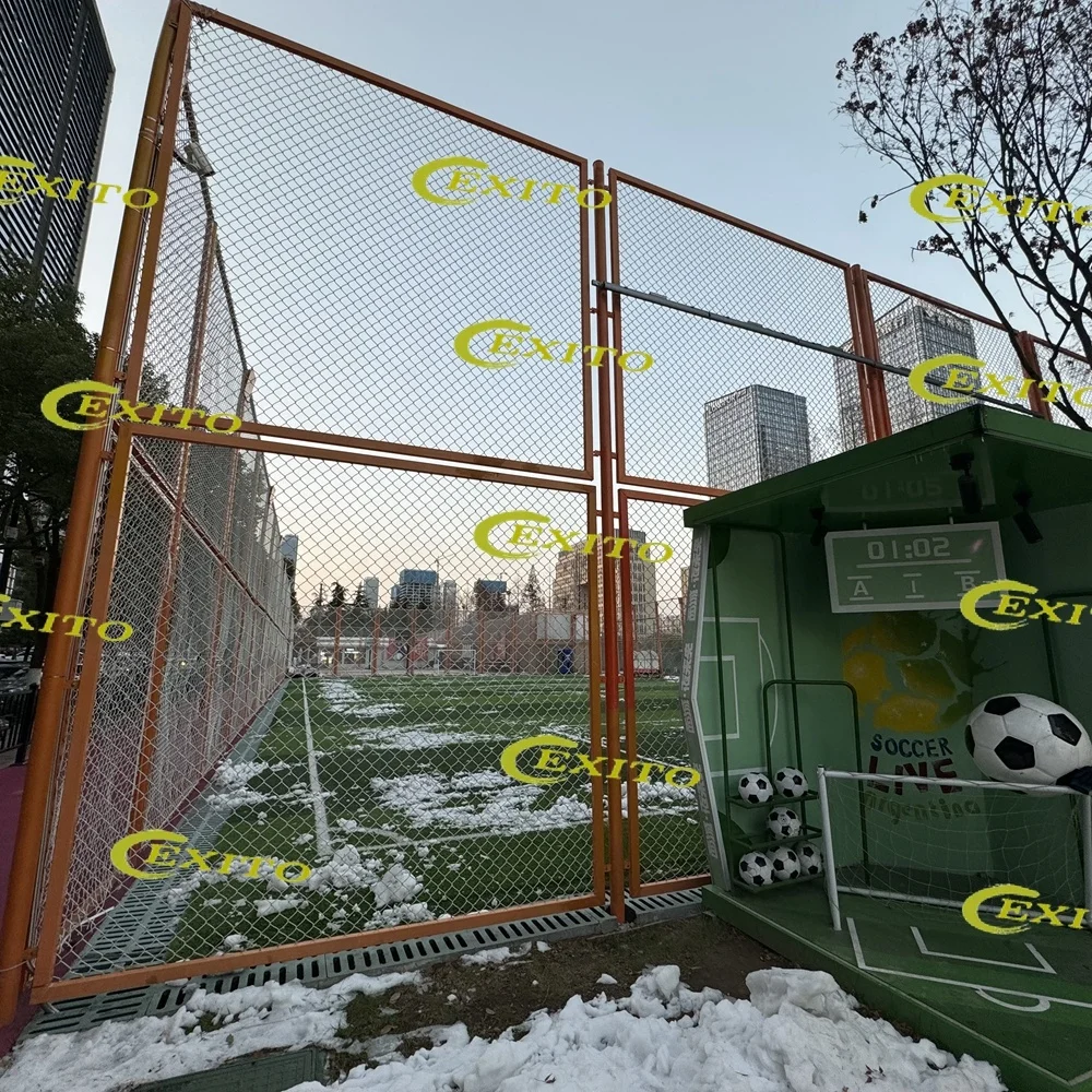 EXITO Best Quality Football Field Soccer Court 5-Person Soccer Field with Artificial Grass