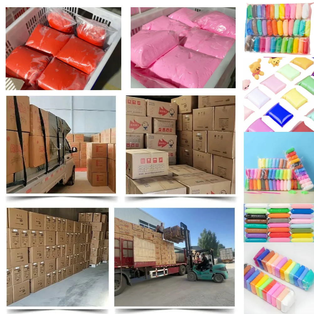 SIWEI Paper Clay SOFT Ultralight DIY Non-Toxic Magical Space Mud Plasticine Gift