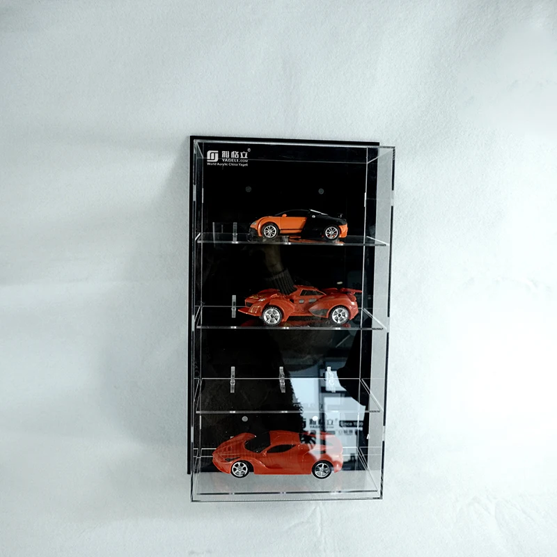 Modern  Customized Removable Model Display Magnetic Acrylic Car Model Frame For Display Only
