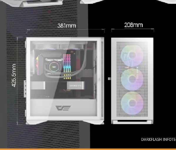 Лидер продаж, Самый Выгодный Мини-Чехол darkFlash OEM из Южной Кореи с быстросъемными панелями для офиса