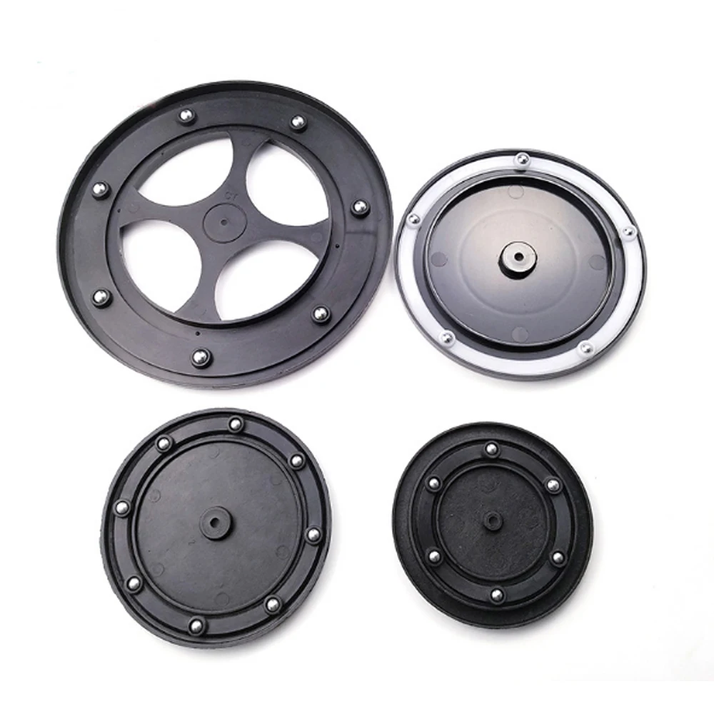 Ball bearing heavy duty base swivel plate plastic turntable