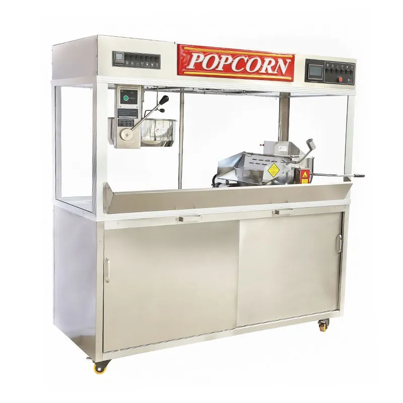 Cretors Gold Medal One-touch Full Automatic Stainless Steel 380V Cinema Pop Corn Maker 52 oz Cinema Popcorn Machine