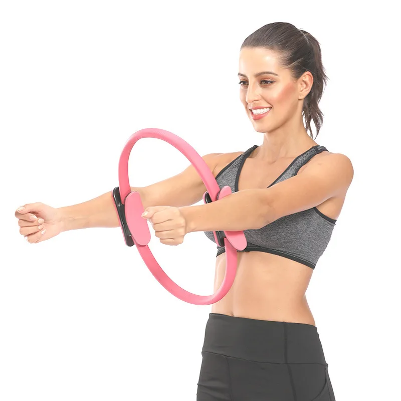 Home Exercise Portable Equipment Body Kit Gym Yoga Ball Stretching Band Resistance Band Yoga Circle Pilates Ring Fitness Set