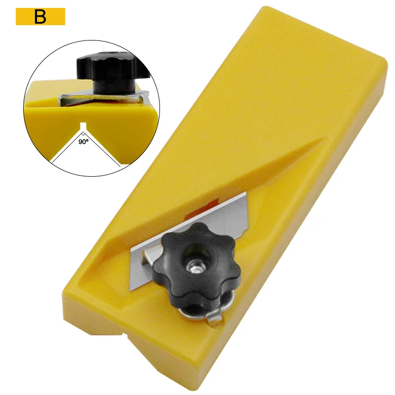 Gypsum Board Hand Plane Plasterboard Hand Planer Tool Flat Square Drywall Side Chamfer 45 Degree Manual Trimmer Woodworking Tool