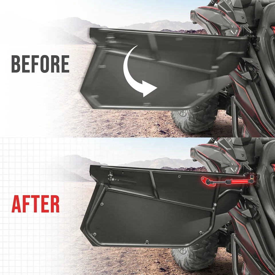 1 пара аксессуаров UTV алюминиевые дверные открывалки для Can-Am CanAm Can am Maverick X3 2/4 двери 4x4