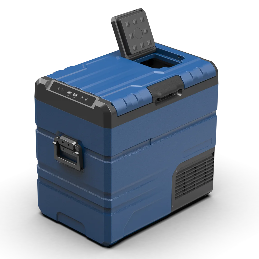 Alpicool TB55 Dual Zone Cooler Box AC DC Dual Use Freezer Electric Compressor Fridge Portable Camping Car Refrigerator