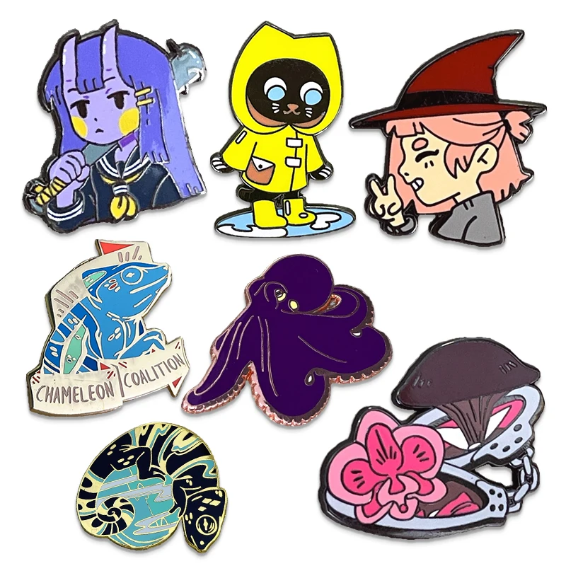 Custom Logo National Metal Magnet Cross Double Flags Brooch Badge Saudi Puerto Rico Ukraine American Palestine Country Flag Pin