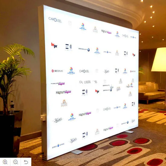 Двухсторонний светодиодный дисплей с подсветкой, торговая ярмарка, световые боксы, выставочные стенды, выставочный стенд, поставщик