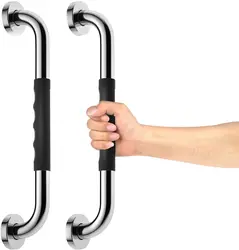 2022 Factory Wholesale Safety Shower Handle 304 Stainless Steel Bathroom Grab Bar