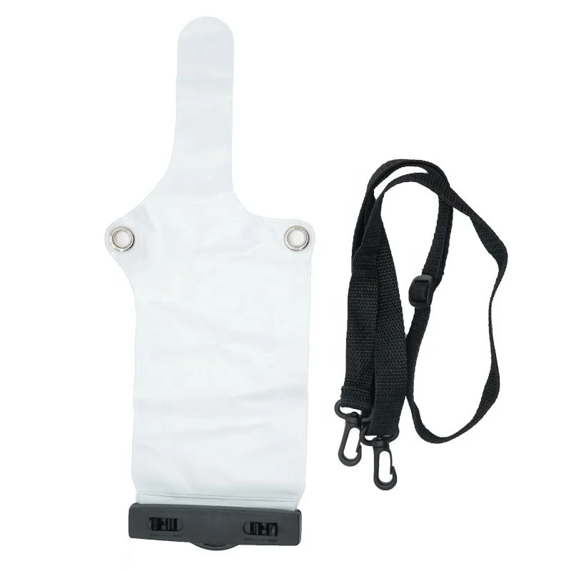 Portable Waterproof Pouch Bag Case for Walkie Talkie UV5R UV82 BF 888S Portable Electronic Equipment Protection Bag with Lanyard