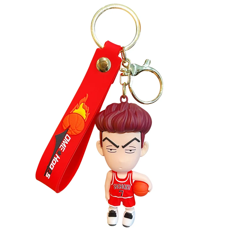 Baimao популярная баскетбольная игра фильм 3d аниме брелок популярная мужская баскетбольная игра кукла брелок баскетбольный клуб подарок