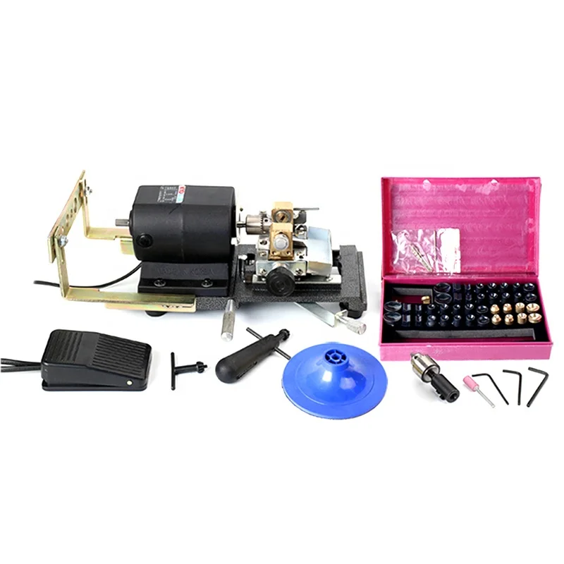 
360W buddha beads pearl amber beeswax punching polish carve machine drilling tools with sand paper mill 