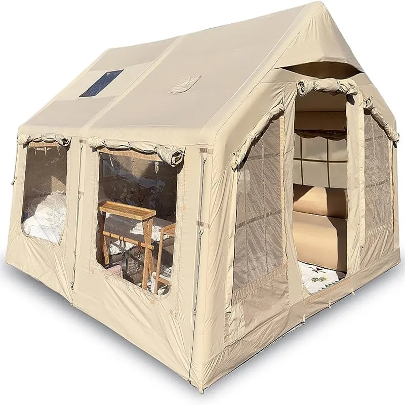 outdoor double layer 3 4 person speed open tent waterproof camping tent