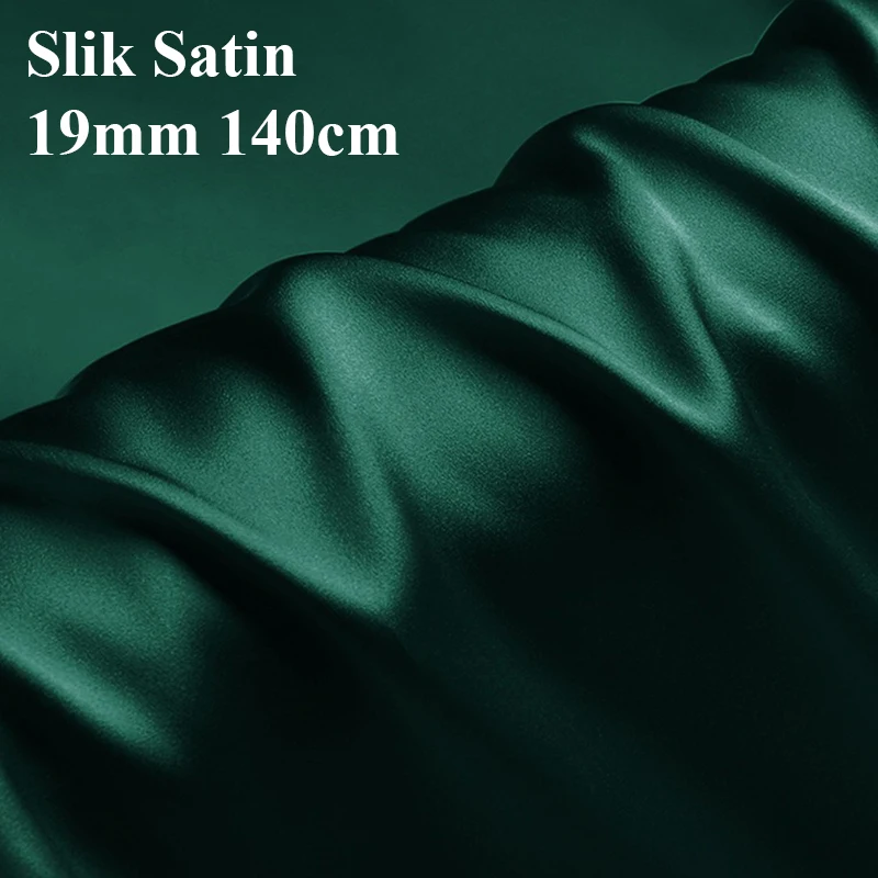 Высококачественная атласная шелковая ткань 19 мм 6A сорт 100% для Абайи