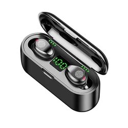 2022 New Arrival 5.0 F9 Earphone Headphone For All Type Phones Auto Connect Earphone Wireless