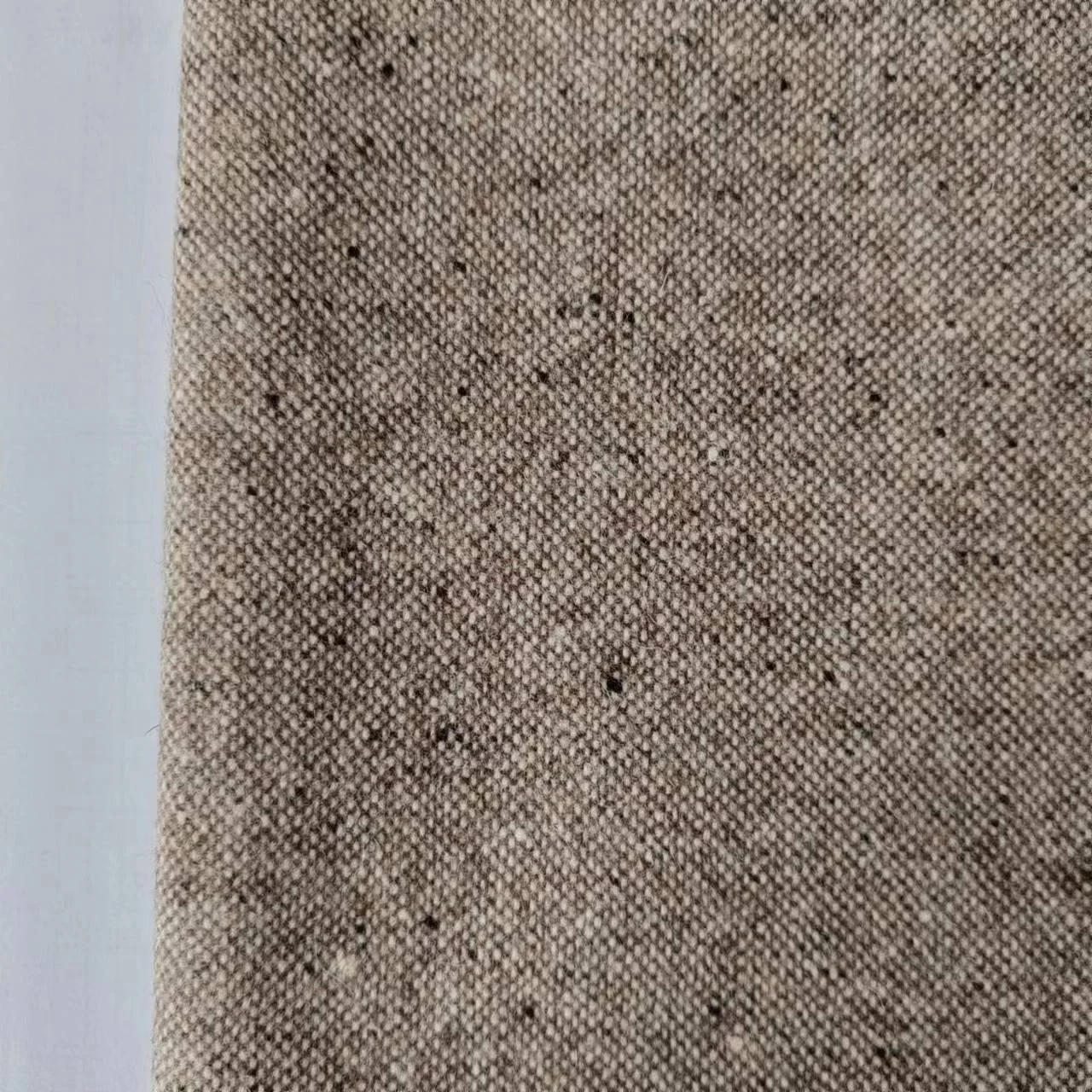 420-600g/m new blend flange retro 100% wool fabric suit jacket