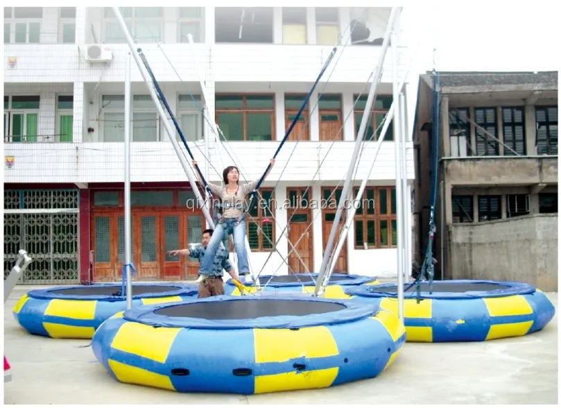 Hot sale amusement park toys cheap china supplier gymnastics trampolines for children QX-117C
