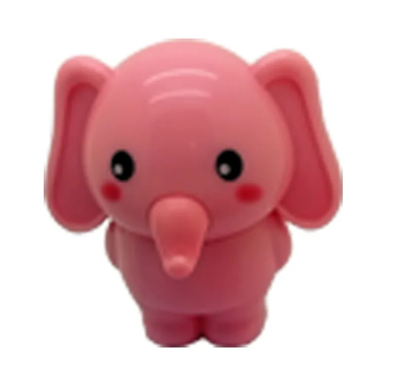 Чехол с откидной крышкой с изображением слона из мультфильма приподнятая кромка для бальзама для увлажняющий детская стирает линию губ, бальзам для губ с шариком