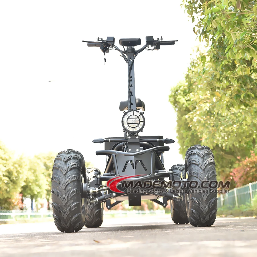 Utv 6x6 2000w Handlebar Starter Stop 8000W 4X4 Electric ATV 4 Wheeler