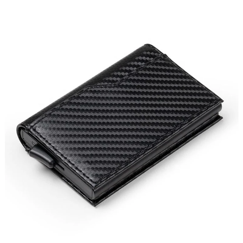 Used Designer Wallets Men Magic Small Card Wallet Luxury Leather Box Packaging