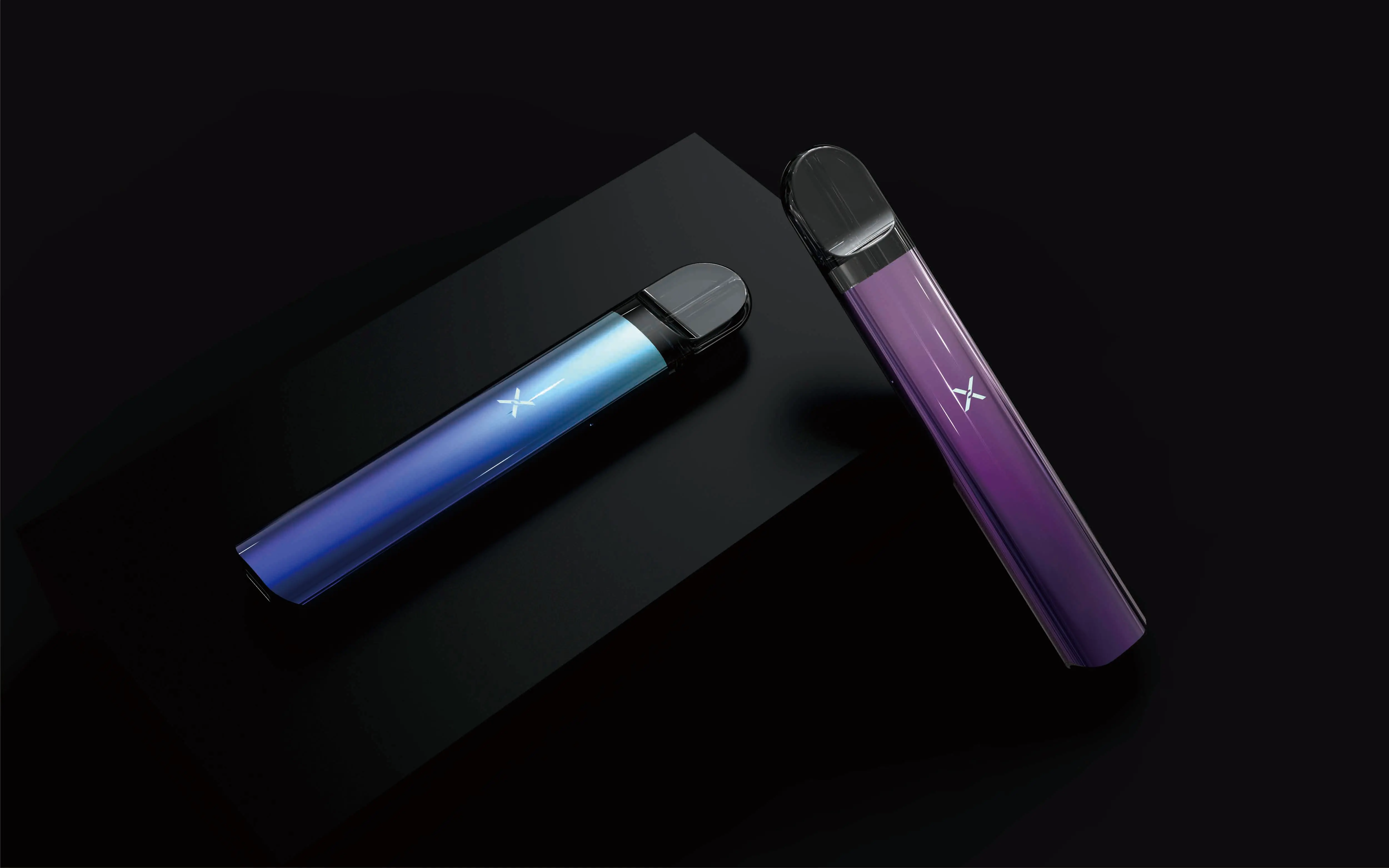 Wholesale electronics kits portable refillable vape pod system custom packaging electric cigarette empty cbd