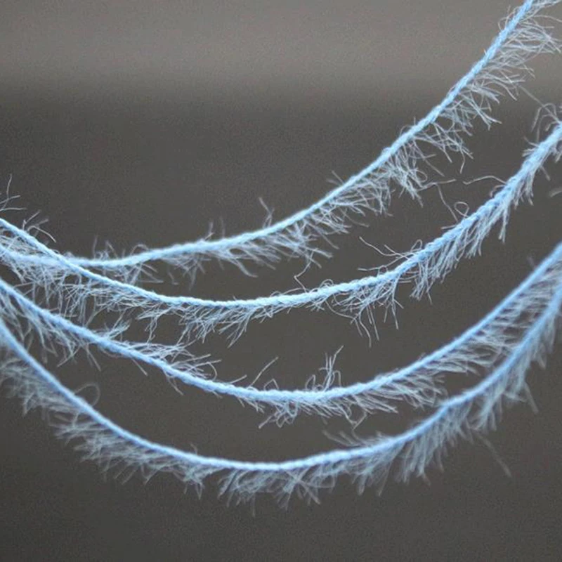 1.3CM Imitation Mink Hair 100% Nylon Fancy Feather Yarn