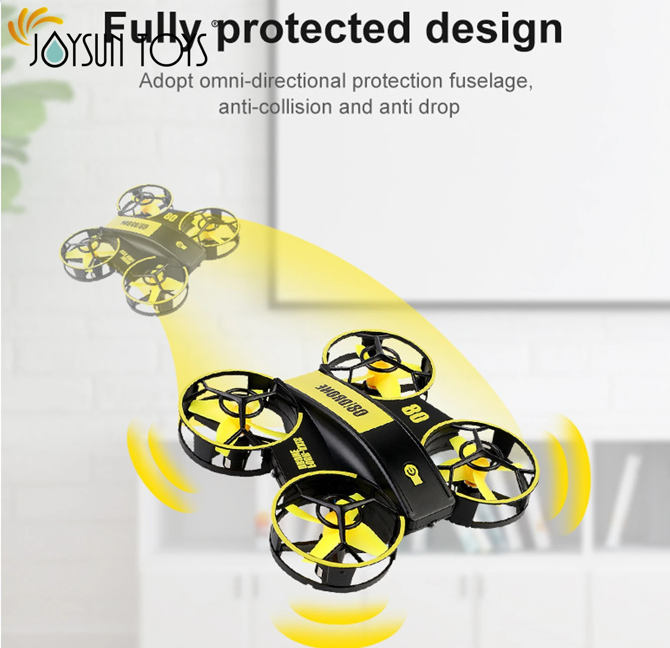 Best Seller Easy to Remote Control, Small RC Quadcopter with 3 Batteries, Hold Height, 3D Flip Mini Drone