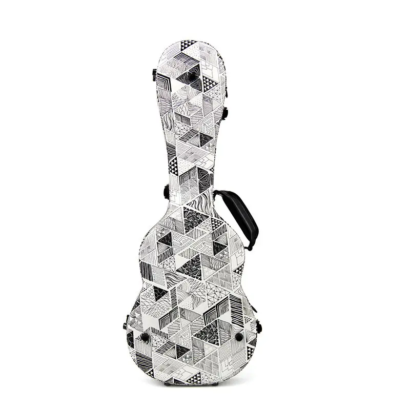 Лидер продаж, высококачественный чехол Tenor Ukulele из стекловолокна 27 дюймов, футляр для гитары, сумки для музыкальных инструментов