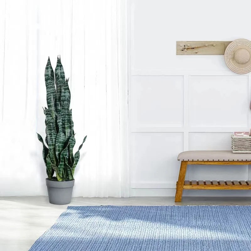 Hourpark High Quality Real Touched Artificial Indoor Plant Artificial Agave For Indoor Decoration