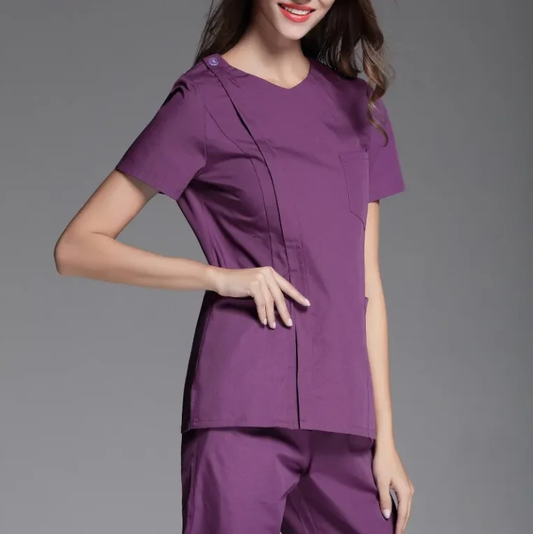 Female slim nurse work clothes suit medical beauty hospital work clothes female brush hand clothes