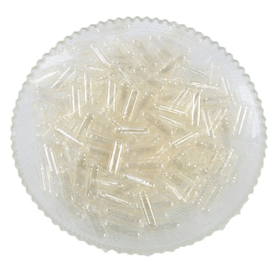 High quality empty gelatin capsule shell capsule pills size 0 1 2 3