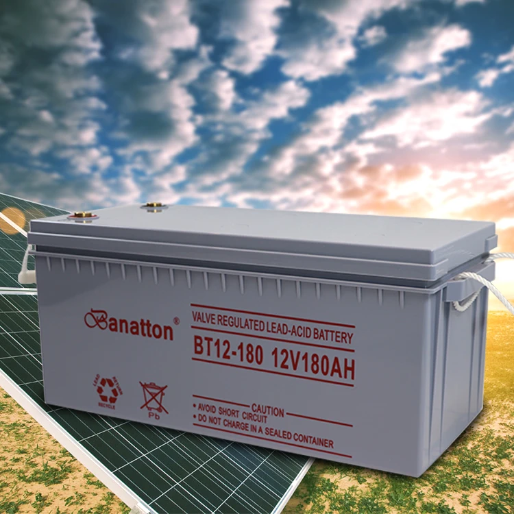 Banatton Bateria Baterias Solares Batterie Solaire 12V 180Ah Best Sale Lead Acid Battery  Accu Pil Batterie Au Plomb