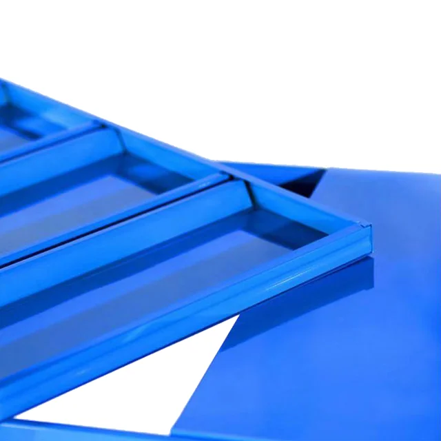 Warehouse Solution Custom Foldable Storage Sheet Metal Steel Tube Rack Industrial Pallet Rack