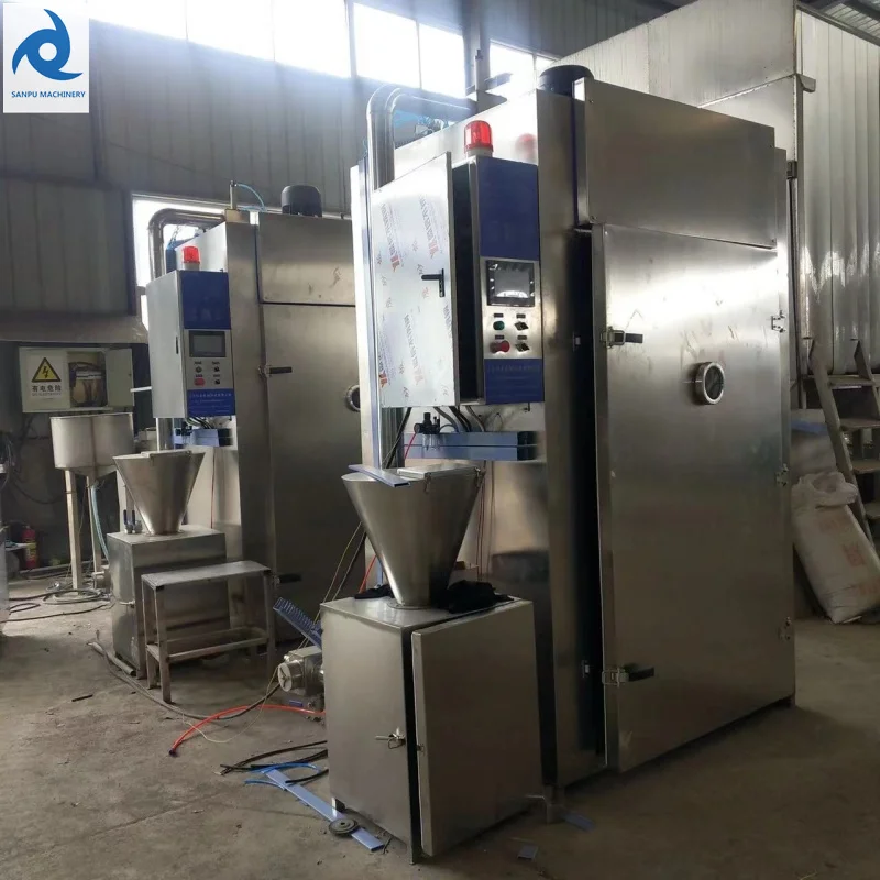 Catfish Smoking Equipment Fish Smoker Oven With Cooling System