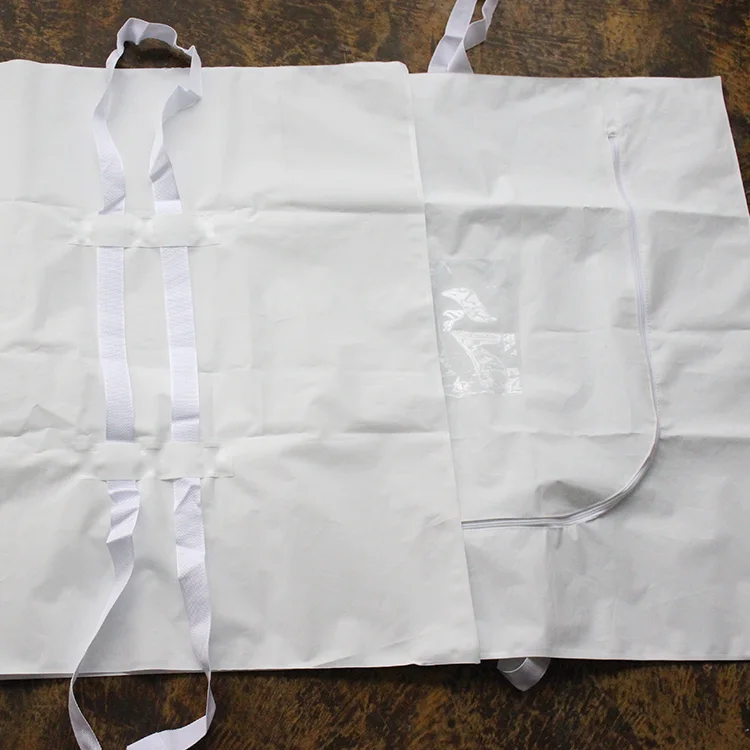 Dead  Body bag Funeral PVC Fabric Corpse Funeral Cadaver Bag
