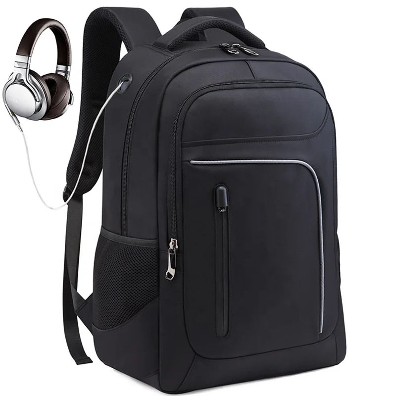 Slim Popular Wholesale Waterproof Backpacks For College Students New Style USB Business Travel Backpack Laptop Bag