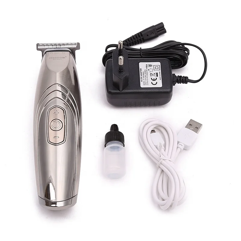 
LCD screen power display professional Hair Trimmer Rechargeable USB charging oil hair clipper 