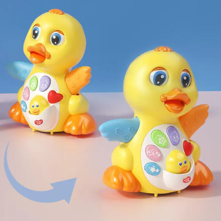 wholesale distributors electric plastic swinging yellow duck other educational babies toys and games Dancing Electric Duck Toy