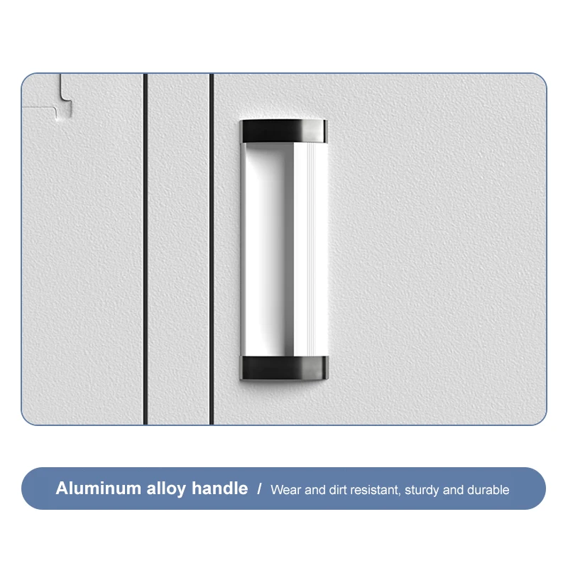 Tall Metal Storage Cabinet Lockable Steel Storage Cabinet with Doors and Shelves for Office Garage Home